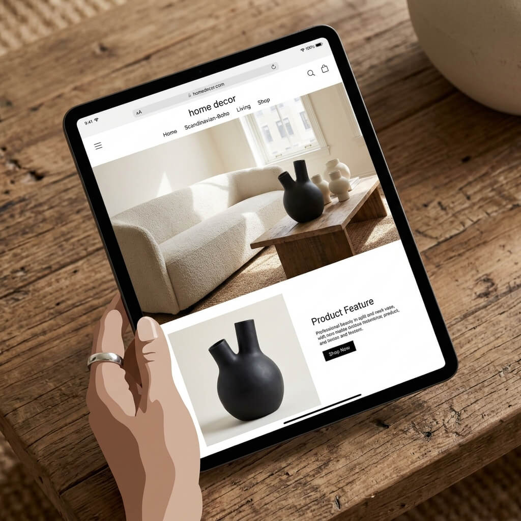 Home page image relating to style your every corner. 