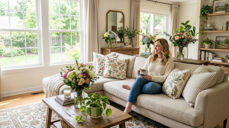 20 Floral Living Room Decor Ideas for a Fresh Look in 2026