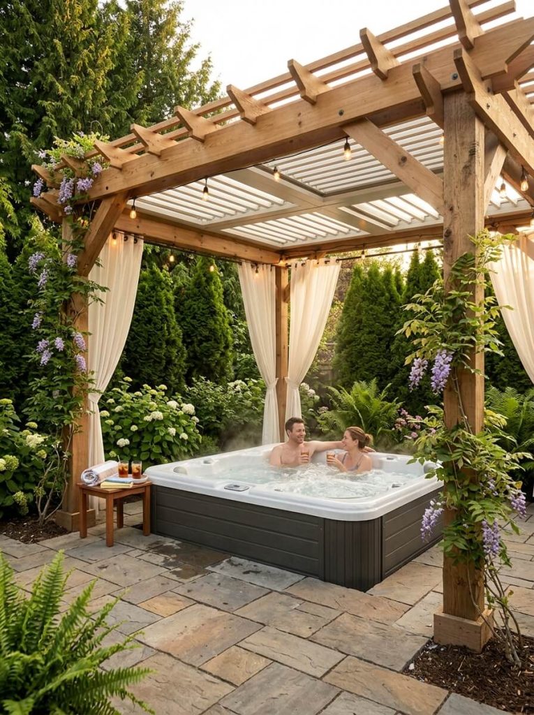 15 Backyard Hot Tub Ideas for a Relaxing Oasis in 2026