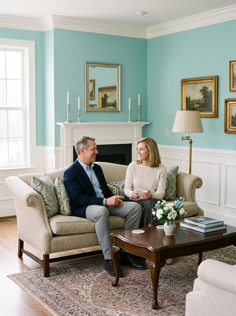 13 Light Blue-Green Paint Colors That Bring a Calming Feel to Any Room