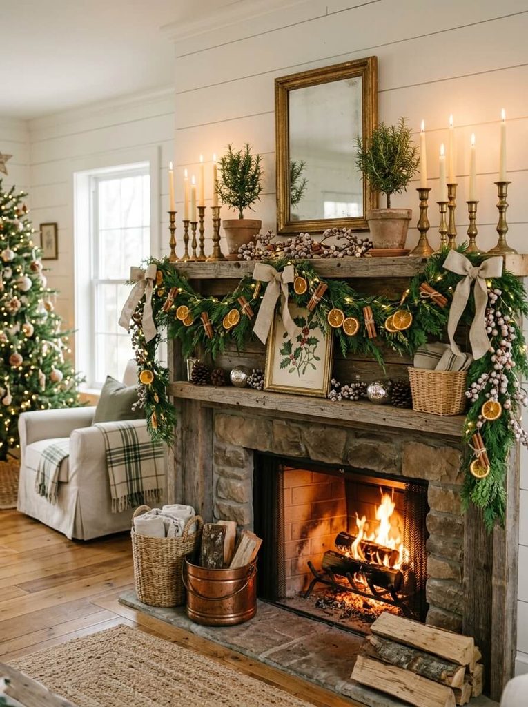 15 Simple Christmas Mantel Decorating Ideas for Your 2026
