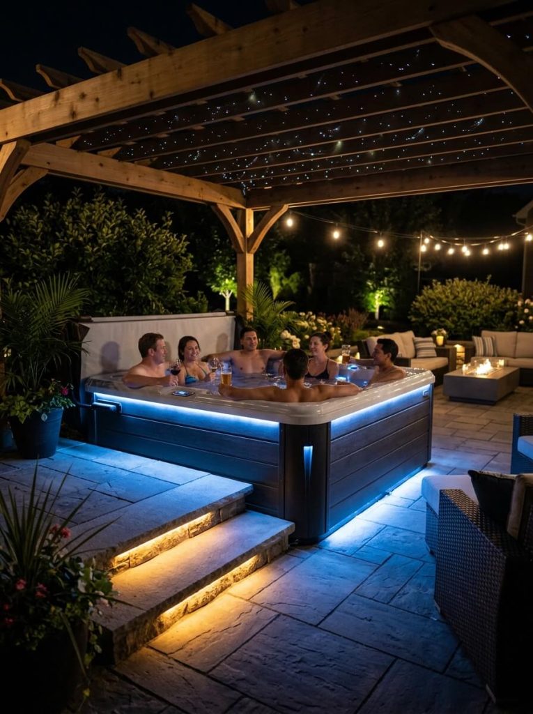 15 Backyard Hot Tub Ideas for a Relaxing Oasis in 2026