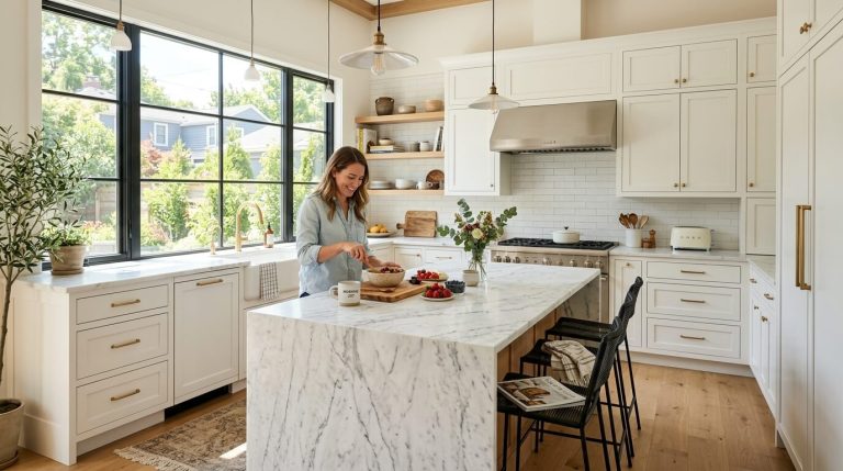 13 Best White Paint Colors for Kitchen Cabinets in 2026