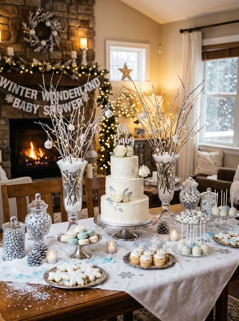 17 Winter Baby Shower Themes for a Cozy Indoor Celebration