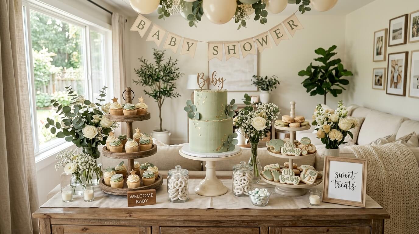 21 Baby Shower Dessert Table Ideas That Wow Guests Without Breaking the Bank