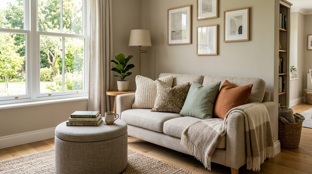 15 Kid- and Pet-Proof Modern Traditional Living Room Updates That Still Look Elegant