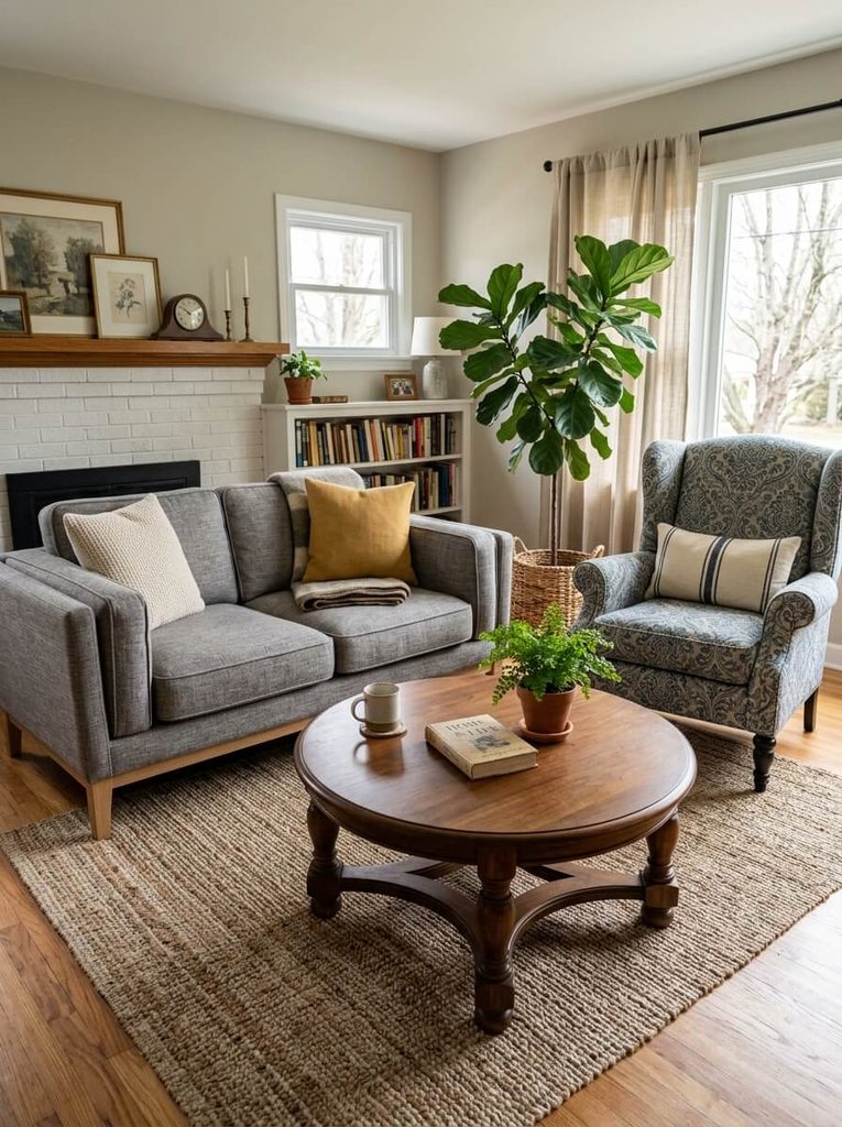 12 Modern Traditional Living Room Ideas for Renters (Zero Damage, Zero Deposit Risk)