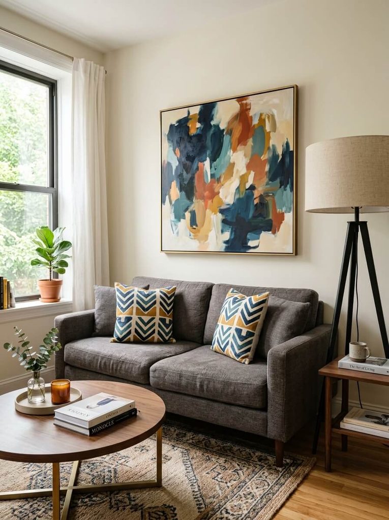 11 Modern Traditional Living Room Ideas to Make a Tiny Room Look Twice as Large