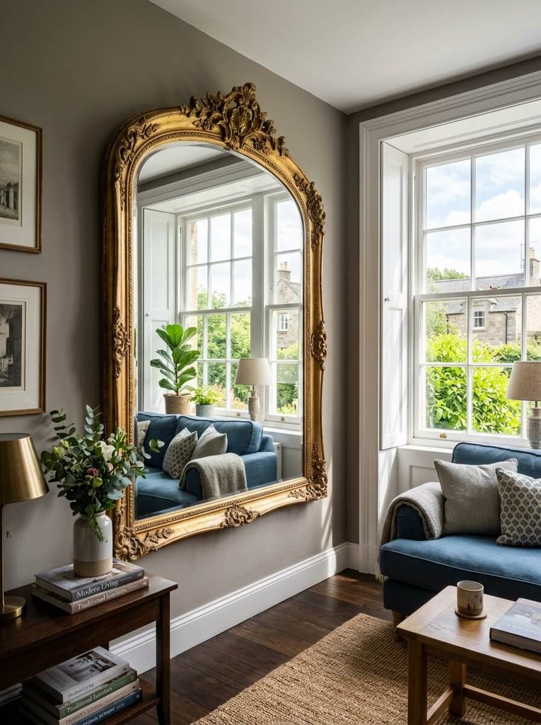 11 Modern Traditional Living Room Ideas to Make a Tiny Room Look Twice as Large