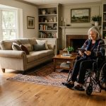 10 Modern Traditional Living Room Updates for Wheelchair Access and Aging-in-Place Comfort