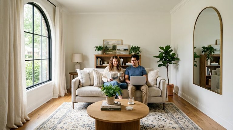 11 Modern Traditional Living Room Ideas to Make a Tiny Room Look Twice as Large