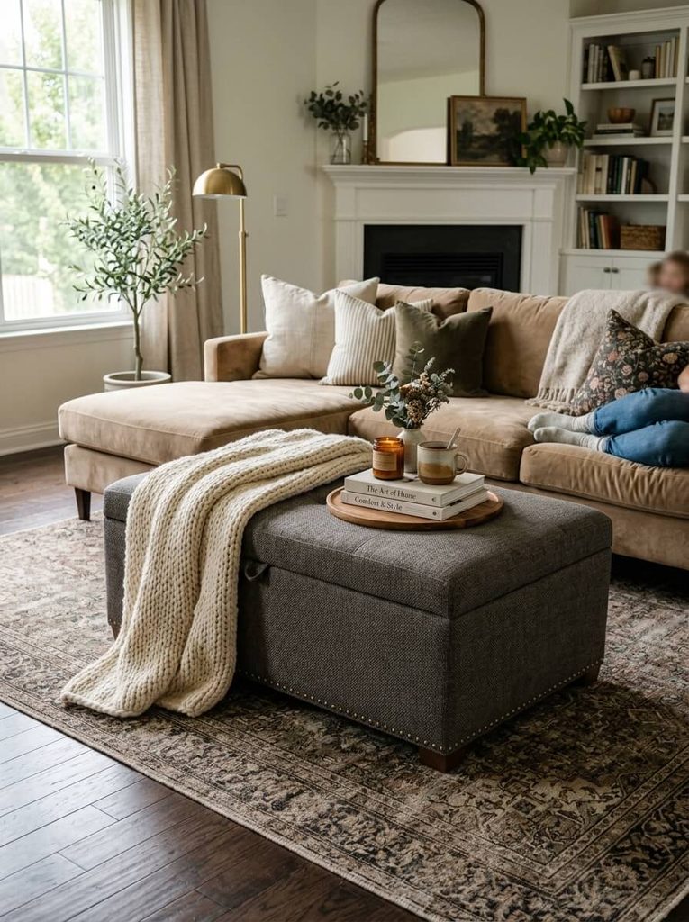 8 Modern Traditional Living Room Ideas for Empty Nesters Moving Into a Smaller Home